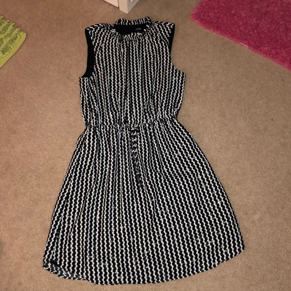 Black and White Dress